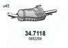 OPEL 5852259 End Silencer